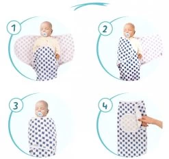 Sevibaby Blue Flower Jersey Inbakerdoek 118-170 -Babywinkel Verkoop sevibaby blue flower jersey inbakerdoek 118 170 5