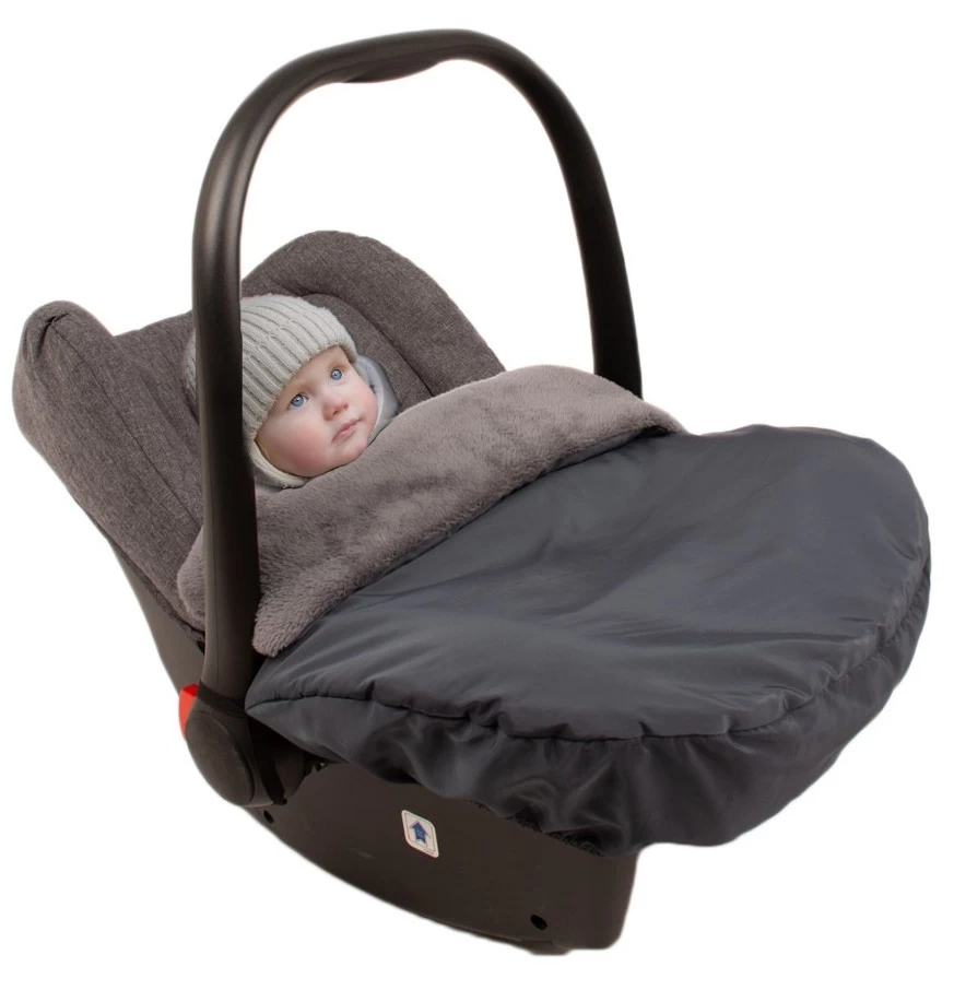 Sevibaby Grijs Groep 0 Universele Autostoel Voetenzak 351 5 Sevibaby Grijs Groep 0 Universele Autostoel Voetenzak 351 - Afbeelding 3