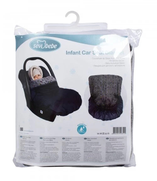 Sevibaby Grijs Groep 0 Universele Autostoel Voetenzak 351 6 Sevibaby Grijs Groep 0 Universele Autostoel Voetenzak 351 - Afbeelding 4