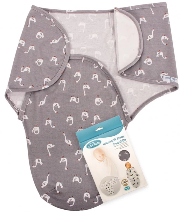 Sevibaby Swan Jersey Inbakerdoek 118-70 6 Sevibaby Swan Jersey Inbakerdoek 118-70 - Afbeelding 4