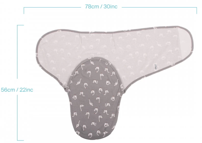 Sevibaby Swan Jersey Inbakerdoek 118-70 7 Sevibaby Swan Jersey Inbakerdoek 118-70 - Afbeelding 5