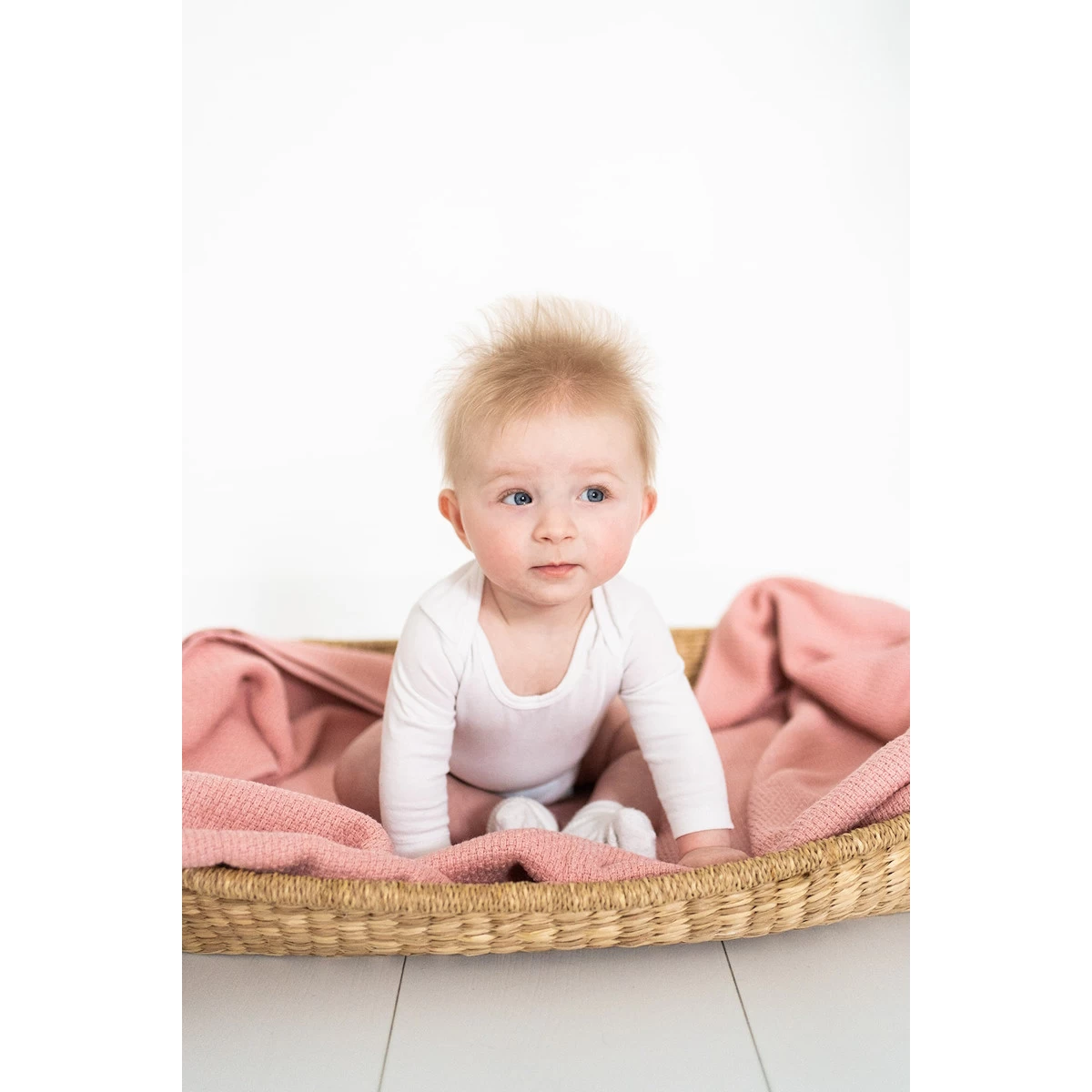 Briljant Pique Terra 75 X 100 Cm Zomer Wiegdeken 131R 6 Briljant Pique Terra 75 X 100 Cm Zomer Wiegdeken 131R - Afbeelding 4