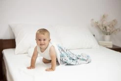 Babymatex Ines Plants 75x100 Cm Katoenen Wiegdeken TB0236_38 -Babywinkel Verkoop tb0236 38 5