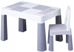 Tega Baby Grijs 3-in-1 Tafel Met Stoeltje MF-001-106