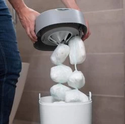 Tommee Tippee Twist & Click Gentle Pink Luieremmer 85100202 (eco) -Babywinkel Verkoop tommee tippee twist click