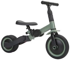 Topmark Kaya Olijf Groen 4-in-1 Loopfiets T6079.green06 -Babywinkel Verkoop topmark kaya olijf groen 4 in 1 loopfiets t6079.green06 2