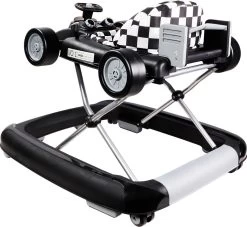 Tryco F1 Racer Black 2-in-1 Loopstoel En Loopwagen TR-362703 -Babywinkel Verkoop tr 362703 tryco f1 racer black 2 in 1 walker 10