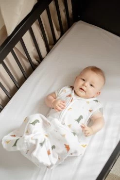 Blush & Blossom Dinosaurus 110 Cm Hydrofiel Slaapzak TR-BB443437 -Babywinkel Verkoop tr bb443423 blush blossom dinosaurus 70 cm 01