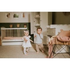 MamaLoes Ledikant Karolina Wit/Naturel 60 X 120 Cm -Babywinkel Verkoop wieg karolina 1