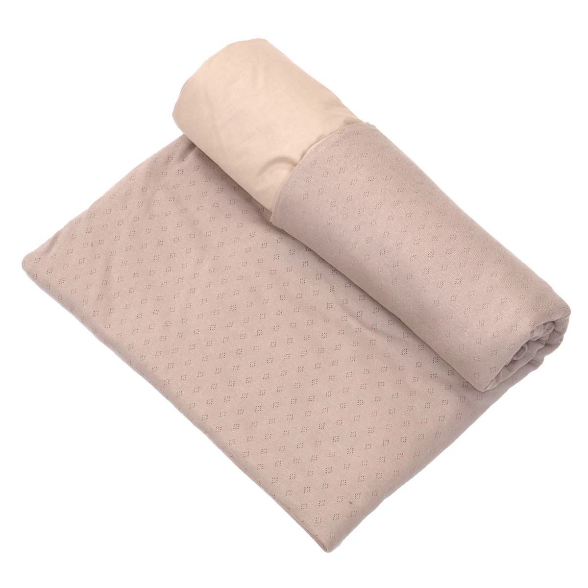 MamaLoes Amy Ajour Nougat 75x100cm Wiegdeken 84483 5 MamaLoes Amy Ajour Nougat 75x100cm Wiegdeken 84483 - Afbeelding 3