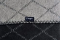 Zaffiro Antraciet & Grijs Ruitjes 75 X 100 Cm Wiegdeken 40795 -Babywinkel Verkoop zaffiro deken ruit antraciet grijs ea1 3