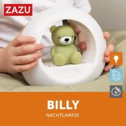 Zazu Billy Beer Groen Nachtlampje ZA-BILLY-01 -Babywinkel Verkoop zazu billy beer groen nachtlampje za billy 01 1 1