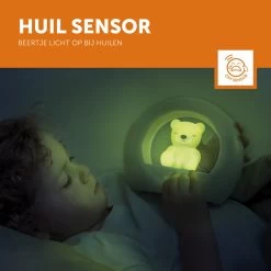 Zazu Billy Beer Groen Nachtlampje ZA-BILLY-01 -Babywinkel Verkoop zazu billy beer groen nachtlampje za billy 01 4 1