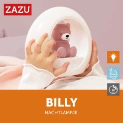 Zazu Billy Beer Paars Nachtlampje ZA-BILLY-03 12 Zazu Billy Beer Paars Nachtlampje ZA-BILLY-03 -Babywinkel Verkoop zazu billy beer paars nachtlampje za billy 03 5