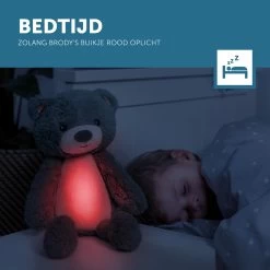 Zazu Brody De Beer Blauw Slaaptrainer ZA-BRODY-02 -Babywinkel Verkoop zazu brody de beer blauw slaaptrainer sfeer 4