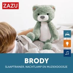 Zazu Brody De Beer Blauw Slaaptrainer ZA-BRODY-02 -Babywinkel Verkoop zazu brody de beer blauw slaaptrainer sfeer 9