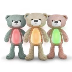 Zazu Brody De Beer Taupe Slaaptrainer ZA-BRODY-01 -Babywinkel Verkoop zazu brody de beer taupe slaaptrainer za brody 01 1